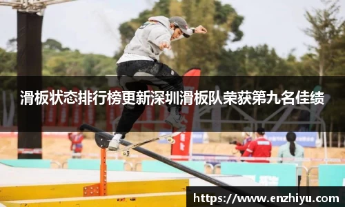滑板状态排行榜更新深圳滑板队荣获第九名佳绩